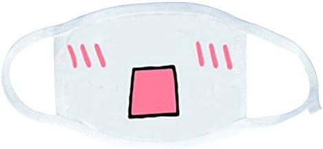 ESTD Anime Emoticon Anti-Dust Face Mask Kawaii Kaomoji Mouth Muffle White (style 3)