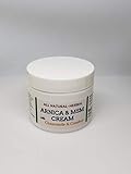 Arnica MSM Cream for everyday aches and stiffness with Comfrey and Rose Extract - 2 oz.