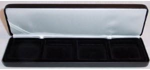 Coin Display Case by Lighthouse NobileQ4 Coin Box for Four Quadrum Holders