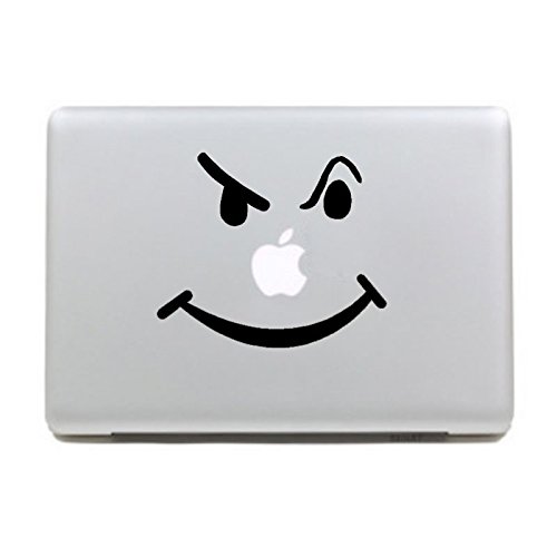 Echohc Snicker Pattern-DIY Personality Vinyl Decal Sticker for Apple MacBook Pro/Air 13 Inch Laptop Case Cover Cartoon Skin Sticker …