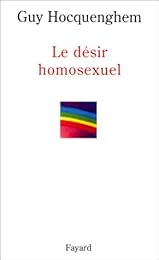 Le  désir homosexuel