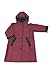 Fit Rite Boys Girls Hooded Waterproof Long Raincoat Full Length Rain Jacket for Children and Toddler with Reflective Stripes