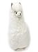 Standing Alpaca Fur Alpaca Adult Figure - White 12 Inch