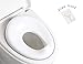 Potty Training Seat for Boys and Girls - Travel Potty Seat - Portable for Toddler - Fits Round and Oval Toilets (Gray) - MEETBABY