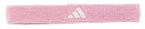 adidas Interval Slim Headband, Gala Pink/White, One Size Fits All
