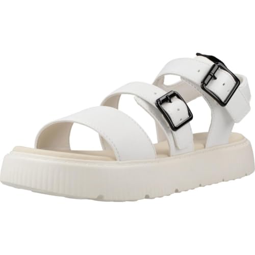 Geox J Sandal KODETTE GIR, White, 36 EU
