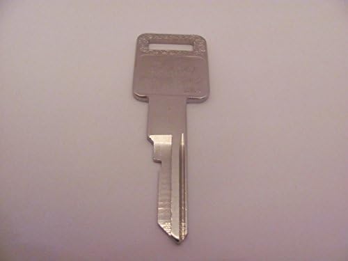Cadillac ALLANTE (Ignition / 1987-88) - "Ilco" Nickel Plated "Single Sided" Key Blank - (Ilco - P1098AV / B62 / Silca - GM14R)