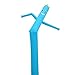 20ft 18'' Inflatable Tube Sky Puppet Tube Man Air Puppet Wind Flying Air Sky Tube Promotional Balloons Advertising Waver People Dancer NO Blower (Sky Blue)