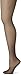 Hanes Women's Control Top Sheer Toe Silk Reflections Panty Hose, Jet, C/D