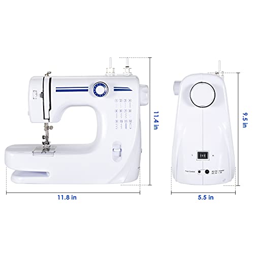 Sewing Machine,Electric Sewing Machine,Small Sewing Machine,12 Stitches