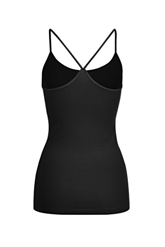 Kurve American Made Y-Back Spaghetti Strap Basic Cami -Made In USA- - Thumbnail 3