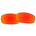 Replacement Fire Red Polarized Lenses for Oakley Square Wire 2.0 Sunglasses