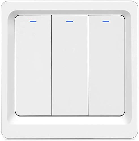 LNL WiFi Smart Light Switch, Alexa Smart Light Switch with Remote Control and Timer, Compatible with Alexa