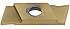 Nikcole SG-0.7-R .027"/0.7mm TIN Coated Right Hand Grooving Insert. Mini grooving system.