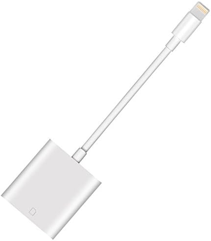 SD Card Reader, Lightning Adapter, Trail Game Camera Card Viewer Reader for iPhone/iPad, No App Required, Support iOS 11 and Before