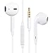 FEIFAN 1 Pack Premium Earphones/Headphones/Earbuds with Stereo Microphone&Remote Control for Apple iPhone 6S/6/6S Plus/6 Plus,iPhone SE/5S/5C/5, iPad /iPod Nano 7/iPod Touch (White)