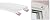 CRL White TrimQuick 2-1/4" Vinyl Window Casing - 12 ft Long
