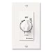 Intermatic FD12HHW 12-Hour Spring-Loaded In-Wall Timer Switch for Auto-Off control of Fans and Lights with Hold, White