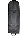 Beilite Wedding Dress Garment Bag Dust Cover Storage Travel Bag Black 70 inches