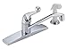 Delta 400-WF Classic, Single Handle Kitchen Faucet With Spray, Chrome