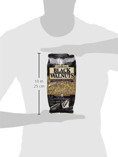 image for Hammons Fancy Large Black Walnuts -Wild Harvested - Non-GMO - Gluten-F