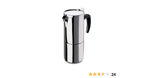 Fagor - Cafetera Inox Etna10, 10 Tazas, 900 Ml, Acero Inox, Asa Soft :  Amazon.es: Hogar y cocina