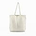 Eco Friendly Storage Canvas Tote Bag Reusable Grocery Shoulder Hand Shopper Ivory White