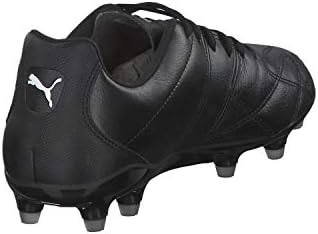 puma black football shoes