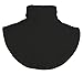 Jubilee Couture JC Womens Neck Dickey False Fake Turtleneck Neck Warmer Made in USA S to XL -Black,Small