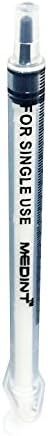 1ml 1cc Pack of 5 Pcs Oral Syringes Medint Luer Slip 1 ml Syringe Without Needle