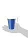 Amazon Brand - Solimo 18oz Disposable Plastic Cups, 200 Count, Blue