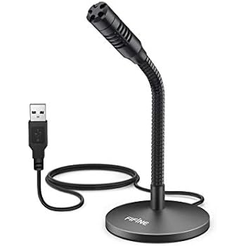 Fifine Mini Gooseneck Usb Microphone For Dictation And Recordingdesktop Microphone For Computer Laptop Pcplug And Play Great For