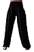 Bangkokpants Women's Classic Long Pants Black One Size US 0-12