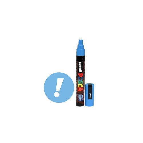 Uni Posca Paint Marker PC-5M - Sky Blue