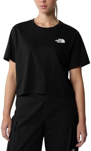 Cúpula Simple Recortada Camiseta TNF Black M