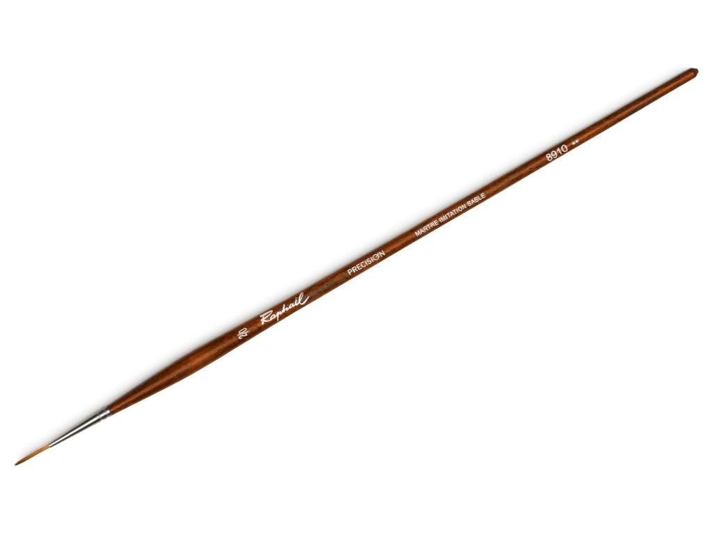 Raphael Precision Brush for Oil and Acrylic Tracers No. 2/0 Imitation Sand Marten