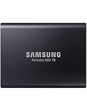 SAMSUNG T5 Portable SSD 1TB - Up to 540MB/s - USB 3.1 External Solid State Drive, Black (MU-PA1T0B/AM)
