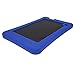 Transwon Silicone Case for SmarTab ST7150, Yuntab T7, Haehne 7 Inches Tablet PC, DigiLand DL7006, Digiland DL721-RB / DL718M / Dl701q, iView SupraPad i700, RCA RCT66723W2 7 Inch - Navy