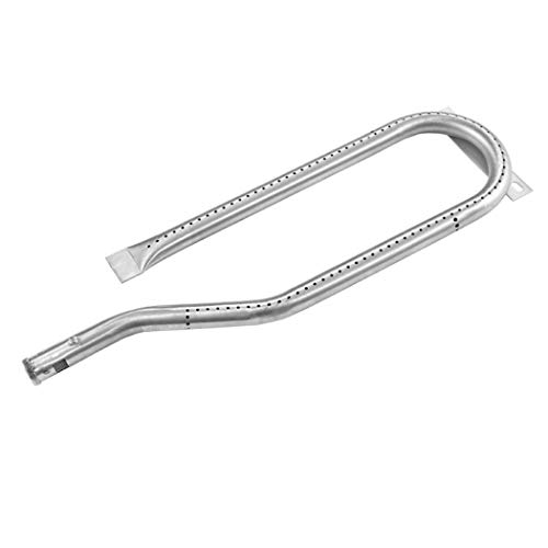YIHAM KB867 Gas Grill Burner Replacement for Jenn-air Grill Parts 720-0336, 720-0337, 720-0339, 730-0336, 740-0142, Nexgrill BBQ Models, 15 13/16 inch x 4 3/8 inch, Stainless Steel, Set of 3