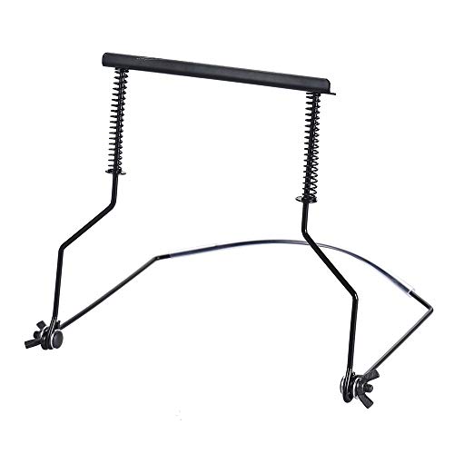 Raitron Metal Harmonica Mouth Organ Holder Harmonica Neck Stand Bracket for 10 Hole Harmonicas Hands Free Playing - Quarkscm