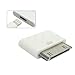 Keklle Lightning 8 Pin Female to 30 Pin Male Adapter Connector for iPhone, iPad and More (White)