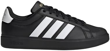 Sapatilhas Streettalk Masculinas, Core Black/FTWR Branco/Mate Gold, 42 EU