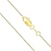 Honolulu Jewelry Company 14K Solid Gold 0.7mm Box Chain Necklace, 16