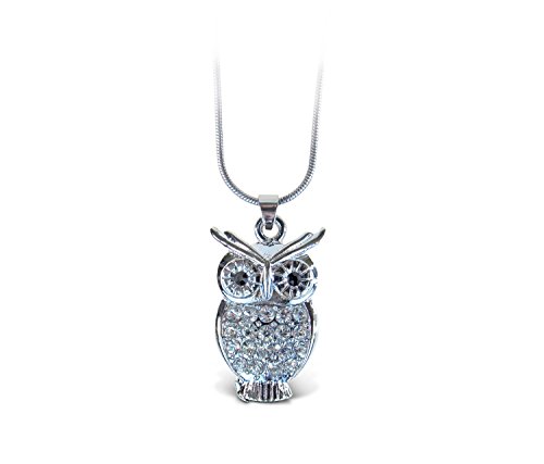 Puzzled Owl Fashionable Necklace/Pendant Jewelry - Birds Collection - Unique Gift and Souvenir - Item #6307