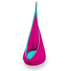 pink hammock chair