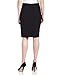 Calvin Klein Women's Lux Stretch Pencil Skirt,Black,4