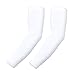 Azaleas 2pairs New Premium Uv Cool Arm Sleeves_White football baseball,Cycling (Azaleas 2pairs Arm Sleeves White)