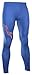 SUB Sports ELITE RX Mens Graduated Compression Tights / Pants- Base Layer Leggings - Navy Stealth - M
