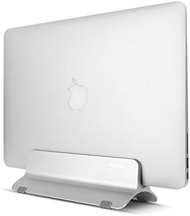 Vertical iPad laptop Holder,iPhone computer bracket, POP ENERGY U-cradle Bracket Space-saving Stand Heavy Duty Aluminum Laptop Holder,Fits 10inch iPad Pro/Air/Mini …