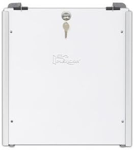 PlexiDor Performance Pet Doors Sliding Track with Flip Lock, Medium, White by PlexiDor Performance Pet Doors